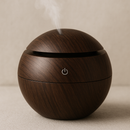 Umidificador Bola e Difusor Aromático Óleos Essenciais - USB 130ml com LED 7 cores