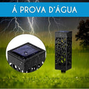 Refletor Luminária Holofote Led com Painel Solar