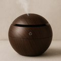 Umidificador Bola e Difusor Aromático Óleos Essenciais - USB 130ml com LED 7 cores