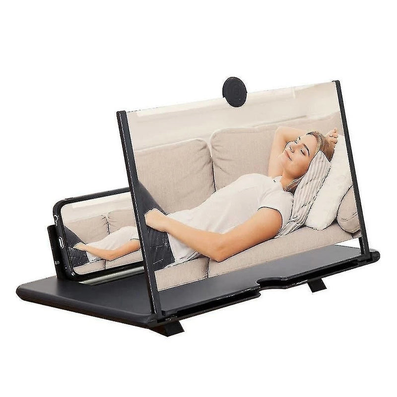 Ampliador De Tela 12 Polegadas 3D HD Para Filmes, Vídeos E Jogos