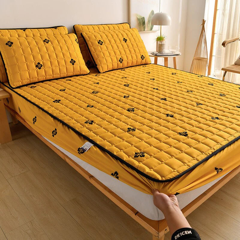 Conjunto de Cama  Premium - Jogo de Lençol + Fronhas Brinde