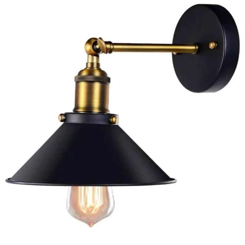 Luminária de Parede Vintage Retrô para Quarto Cozinha Balcão