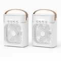 Ventilador Ar Condicionado Portátil 3 em 1 [Climatizador, Umidificador e Difusor] POTENTE E SILENCIOSO