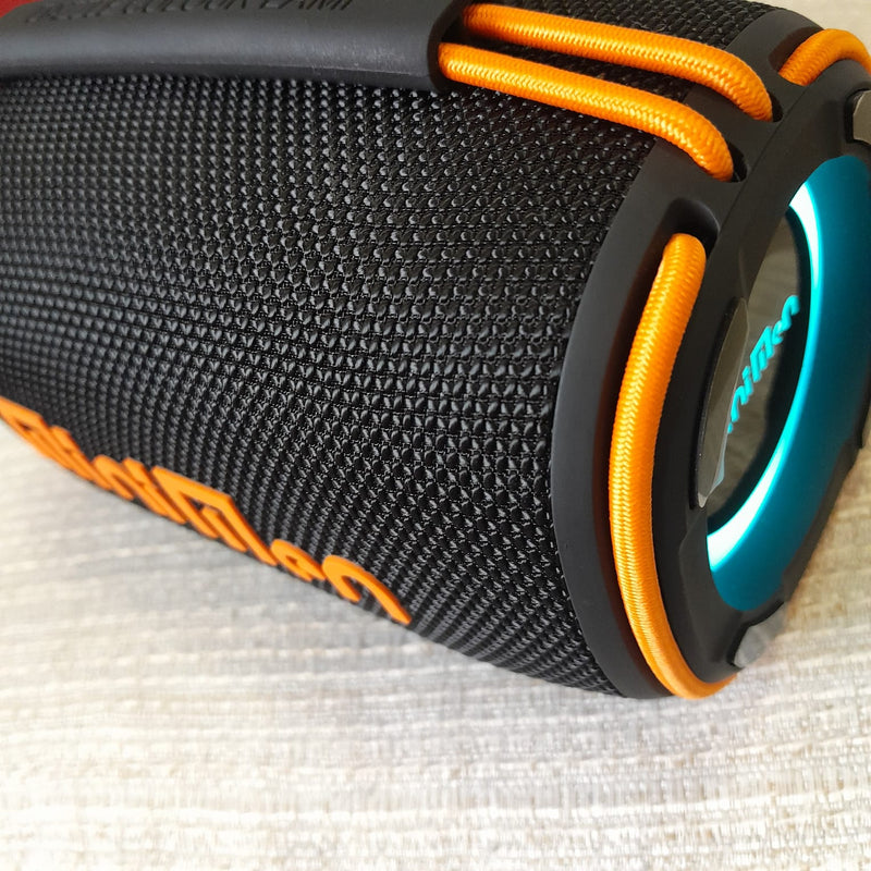 Caixa de Som Portátil 20W Grave Potente – Bluetooth 5.3, IPX6, LED RGB 16,8M à Prova D`água