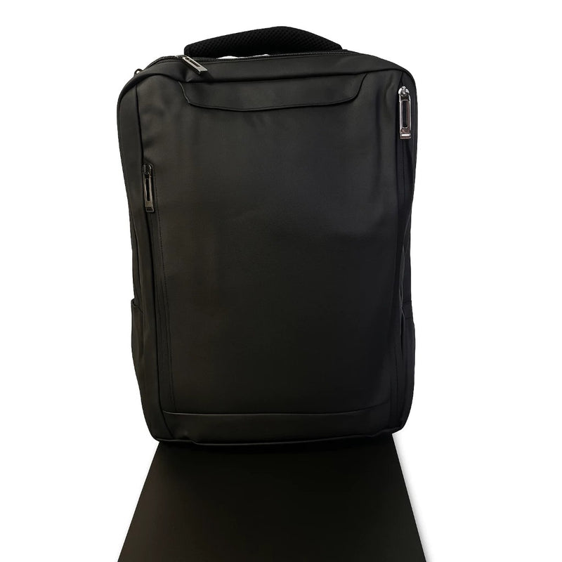 Mochila Executiva Impermeável Antifurto USB p/ Notebook 15,6" – Preta