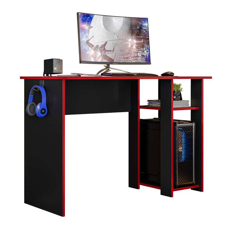 Mesa Gamer “PC Gaming Desk” – com Suporte para Fone | Moderna e Resistente
