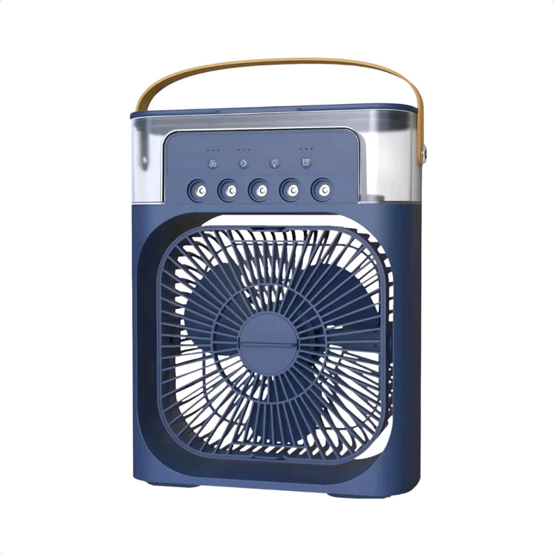 Ventilador Ar Condicionado Portátil 3 em 1 [Climatizador, Umidificador e Difusor] POTENTE E SILENCIOSO