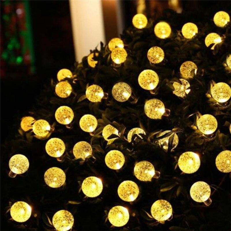 Luminária Decorativa Crystal Led com Painel Solar