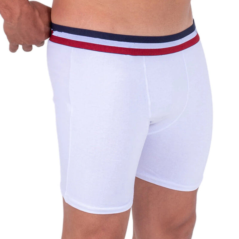 Kit 3 Cuecas Boxer de Algodão – Conforto Diário Essencial
