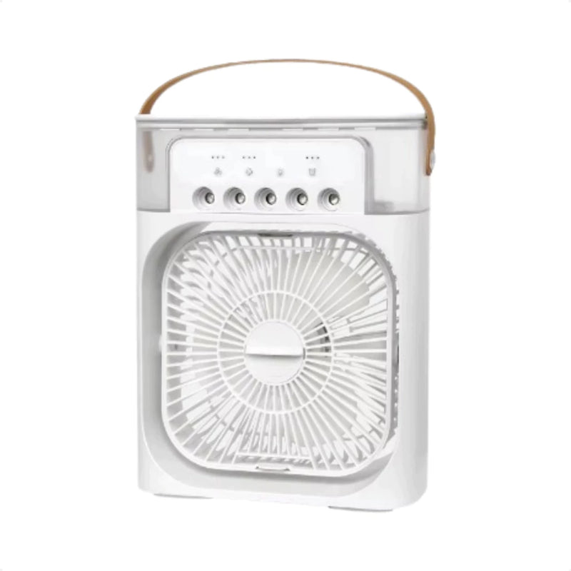 Ventilador Ar Condicionado Portátil 3 em 1 [Climatizador, Umidificador e Difusor] POTENTE E SILENCIOSO