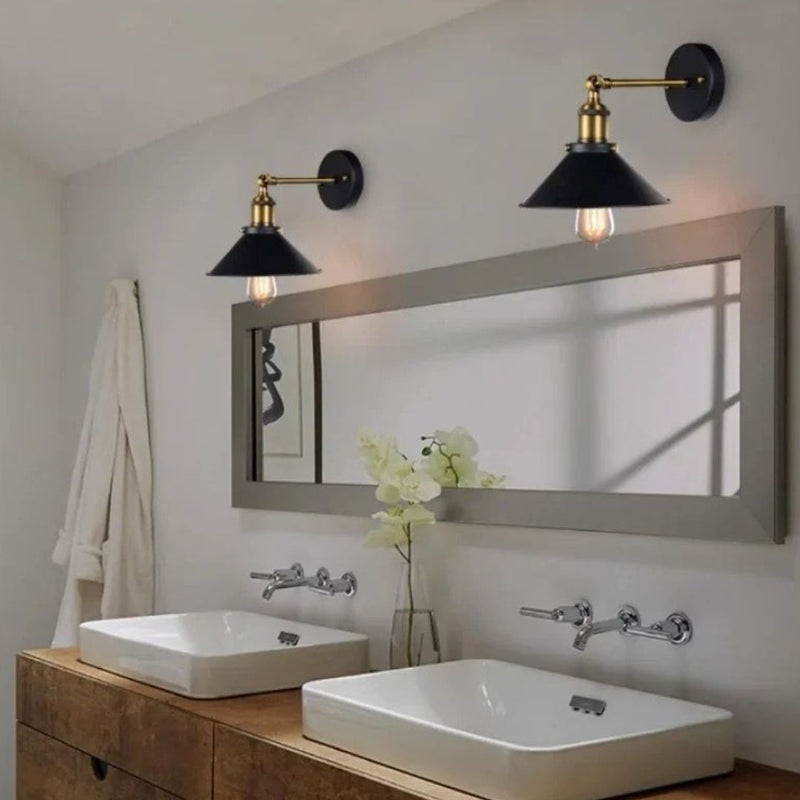 Luminária de Parede Vintage Retrô para Quarto Cozinha Balcão