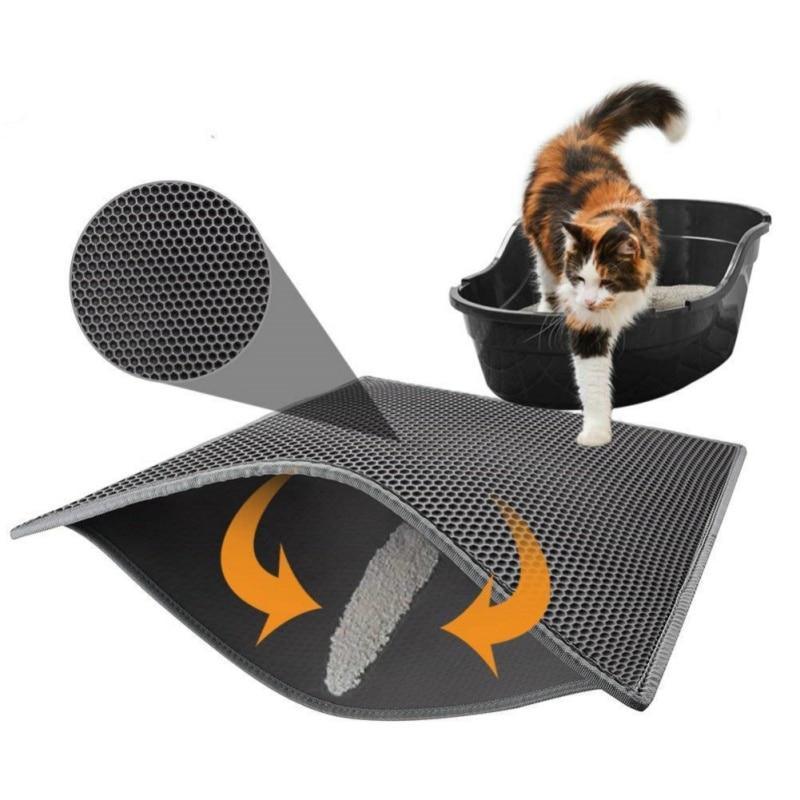 Tapete Higiênico Coletor de Areia para Gatos
