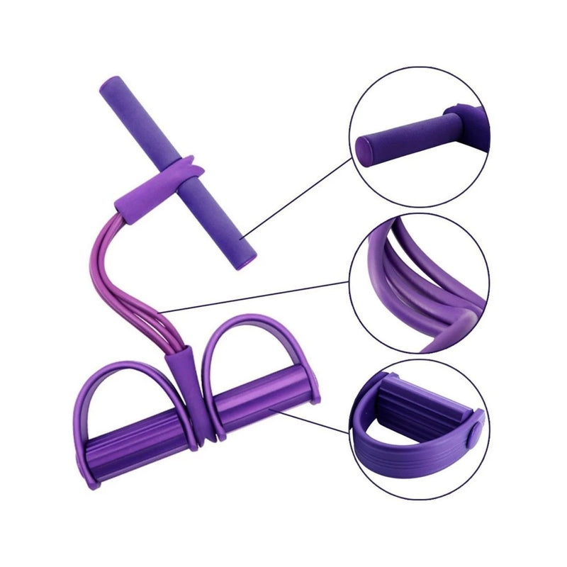 Extensor Elástico para Pernas – Treino Funcional de Exercício em Casa