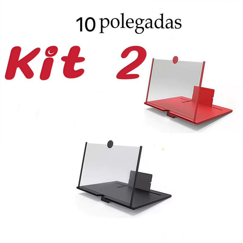 Ampliador De Tela 12 Polegadas 3D HD Para Filmes, Vídeos E Jogos