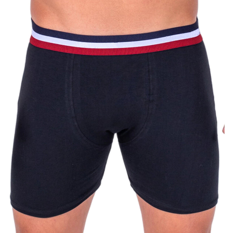 Kit 3 Cuecas Boxer de Algodão – Conforto Diário Essencial
