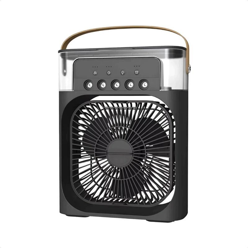 Ventilador Ar Condicionado Portátil 3 em 1 [Climatizador, Umidificador e Difusor] POTENTE E SILENCIOSO