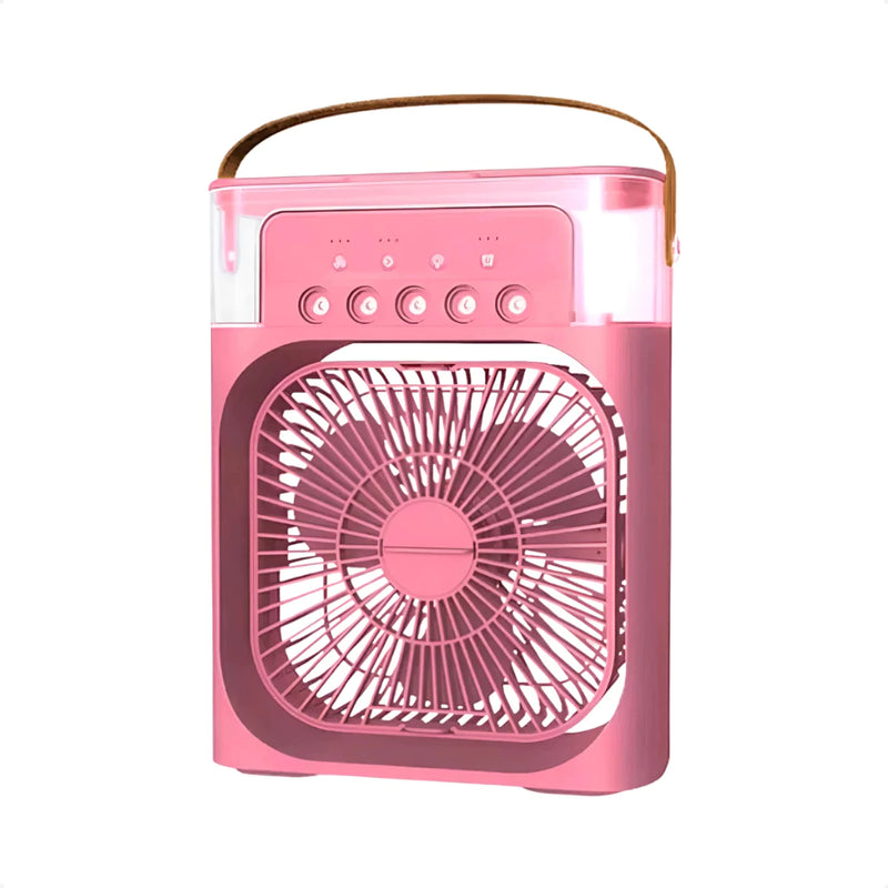 Ventilador Ar Condicionado Portátil 3 em 1 [Climatizador, Umidificador e Difusor] POTENTE E SILENCIOSO
